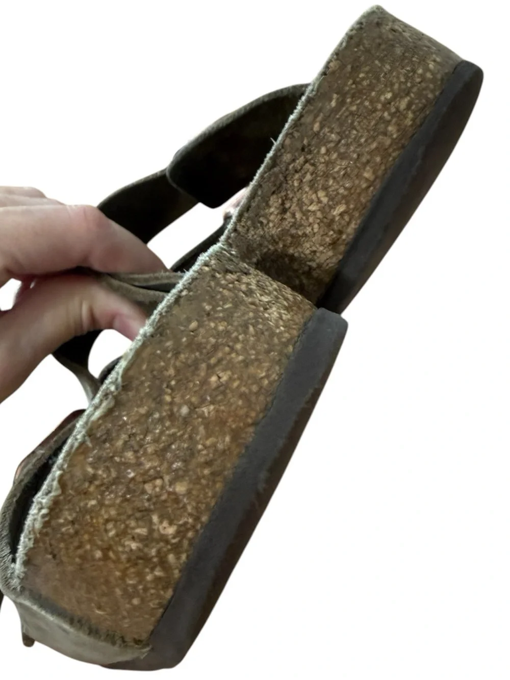 Birkenstock Arizona Two-Strap Sandals in Taupe Size EU 41 Narrow US Men’s 8